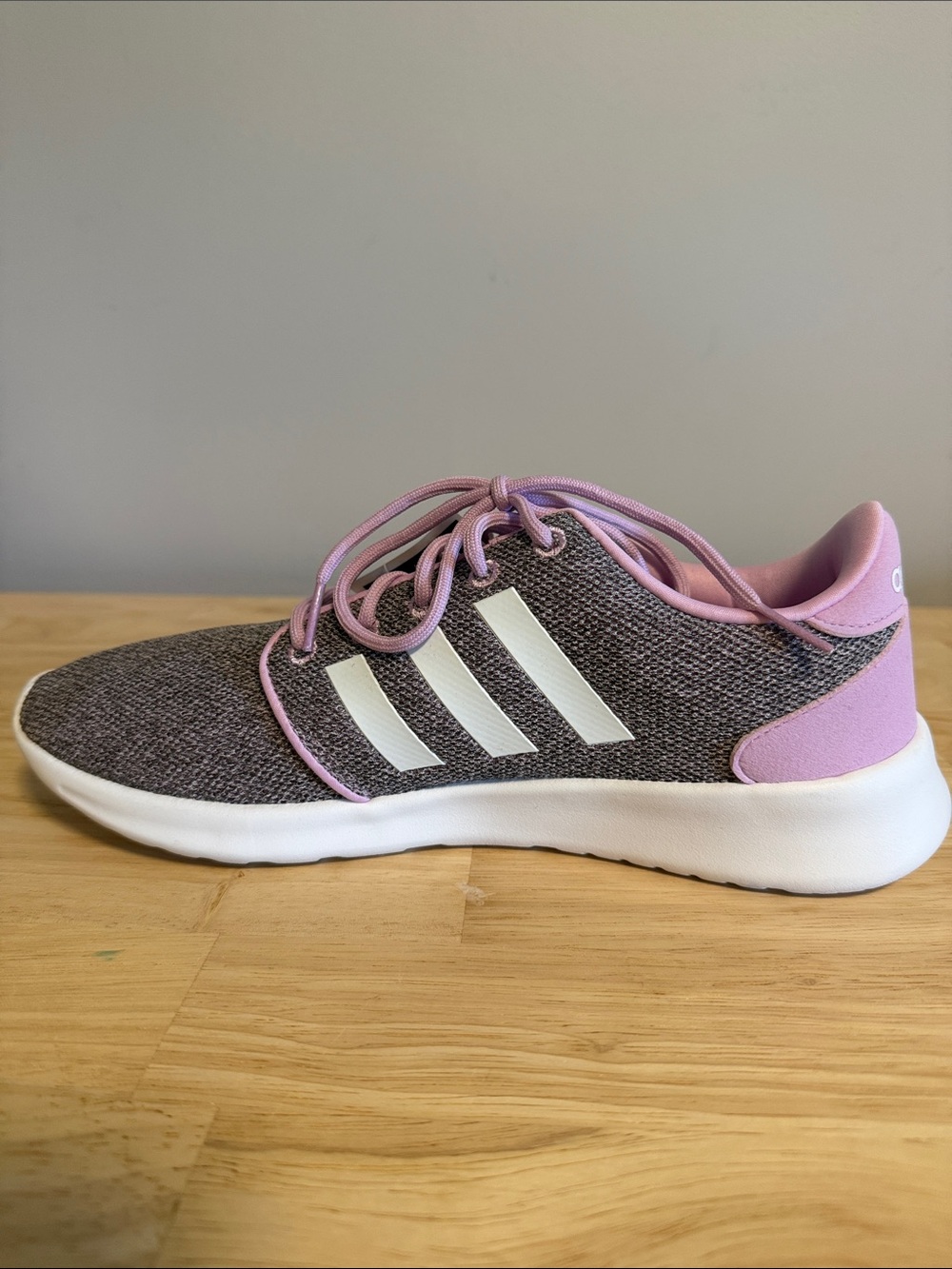adidas Women’s Knit Sneakers in Lavender and Gray - Picture 8 of 11